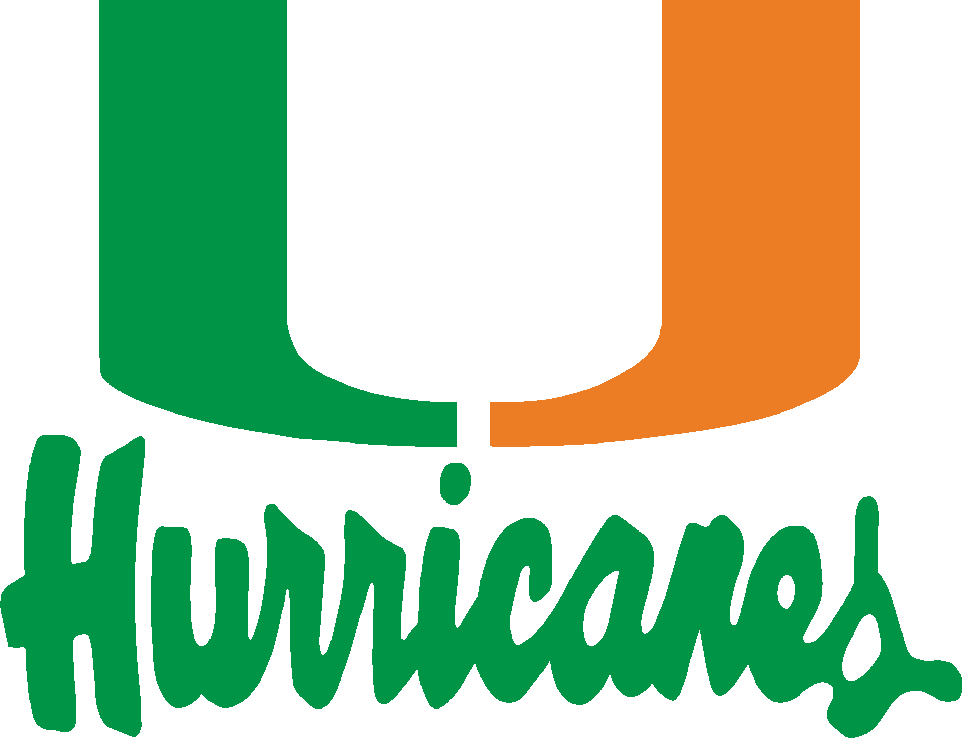 University Of Miami Hurricanes New Logo Vector Logo